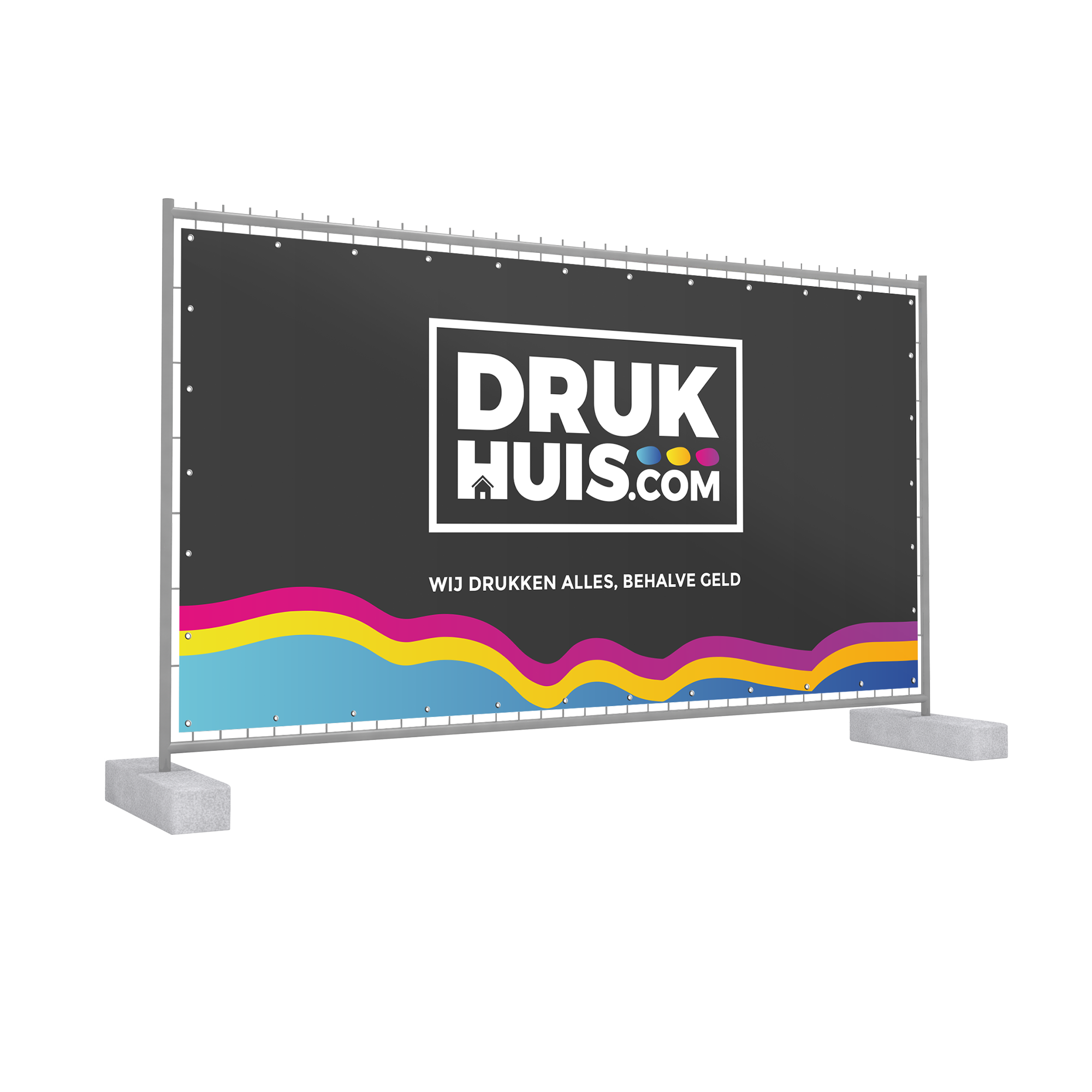 Hekwerkbanner bedrukken