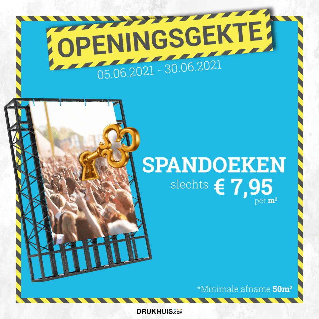 Frontlit 1 Fronlit Spandoeken actie